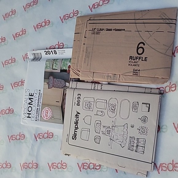 McCall's Kitchen Essentials Sewing Pattern 2018 Vintage 1999 Uncut - Picture 4 of 9